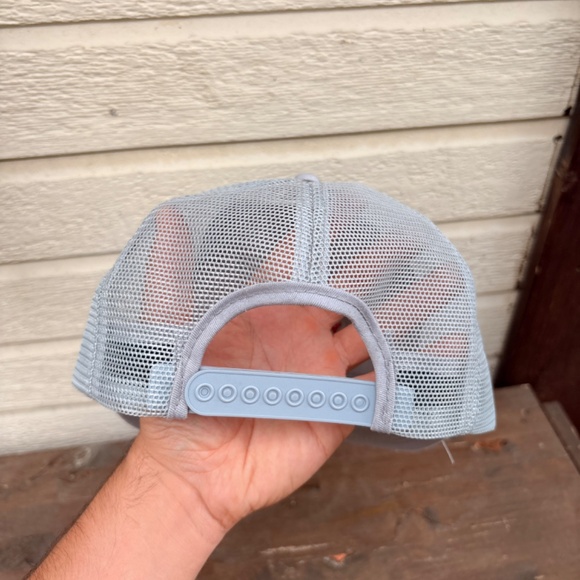 Vintage ARMSTRONG Fire PROTECTION TEAM FIRETRUCK hat snapback mesh - Picture 4 of 7